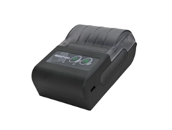 Impresora térmica, mini impresora de recibos Bluetooth de 58 mm, compatible con Android y Apple, color negro Cuich