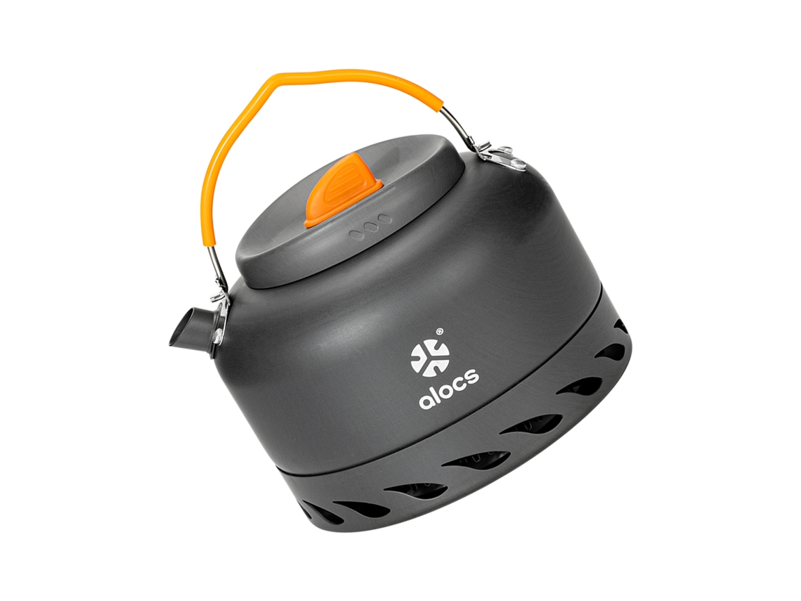 Olla De Camping 1.4l De Aluminio Portátil Para Té Olla De Agua Al Aire Libre Senderismo Picnic