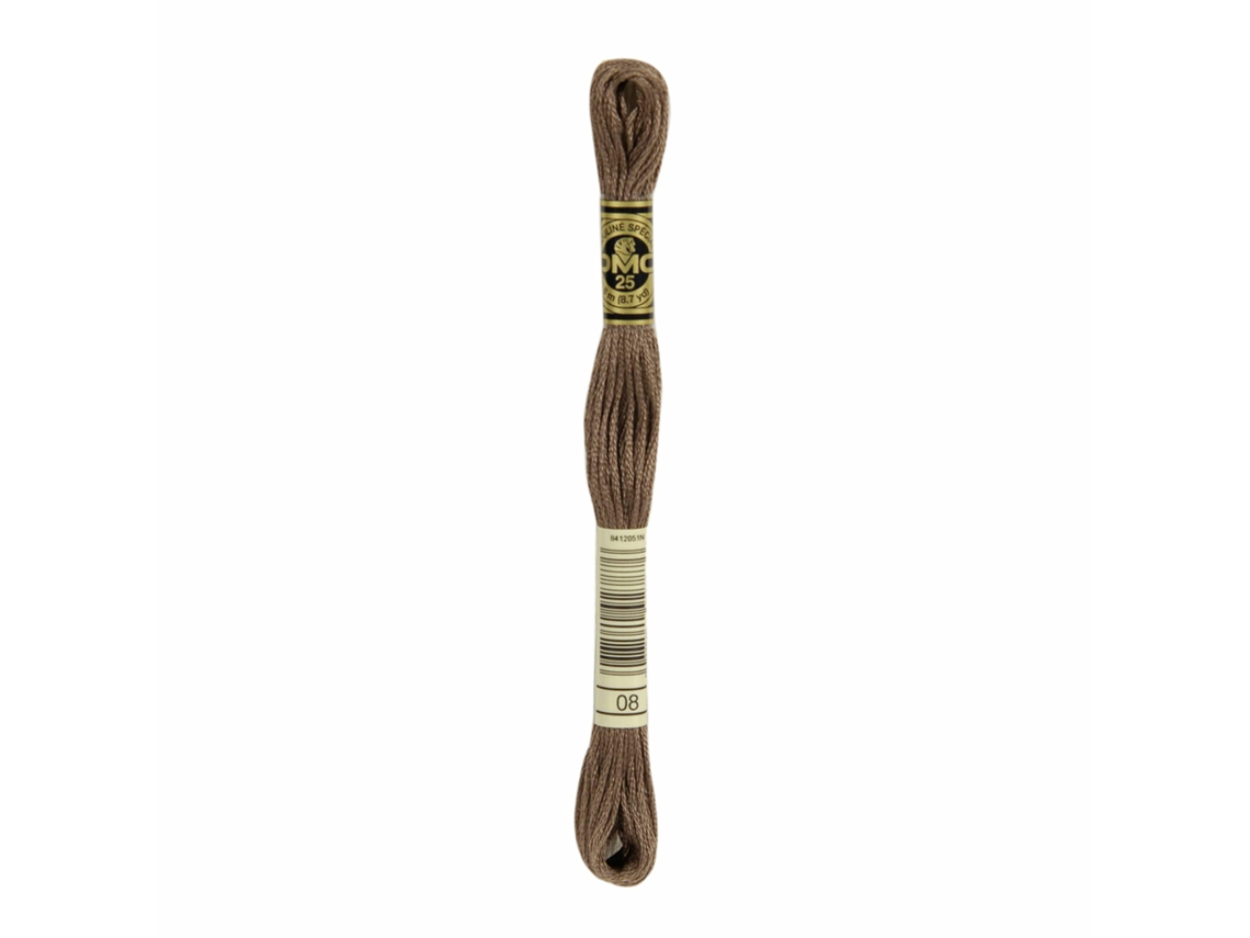 Hilo de Bordar DMC Mouline 117Mc Castanho 08