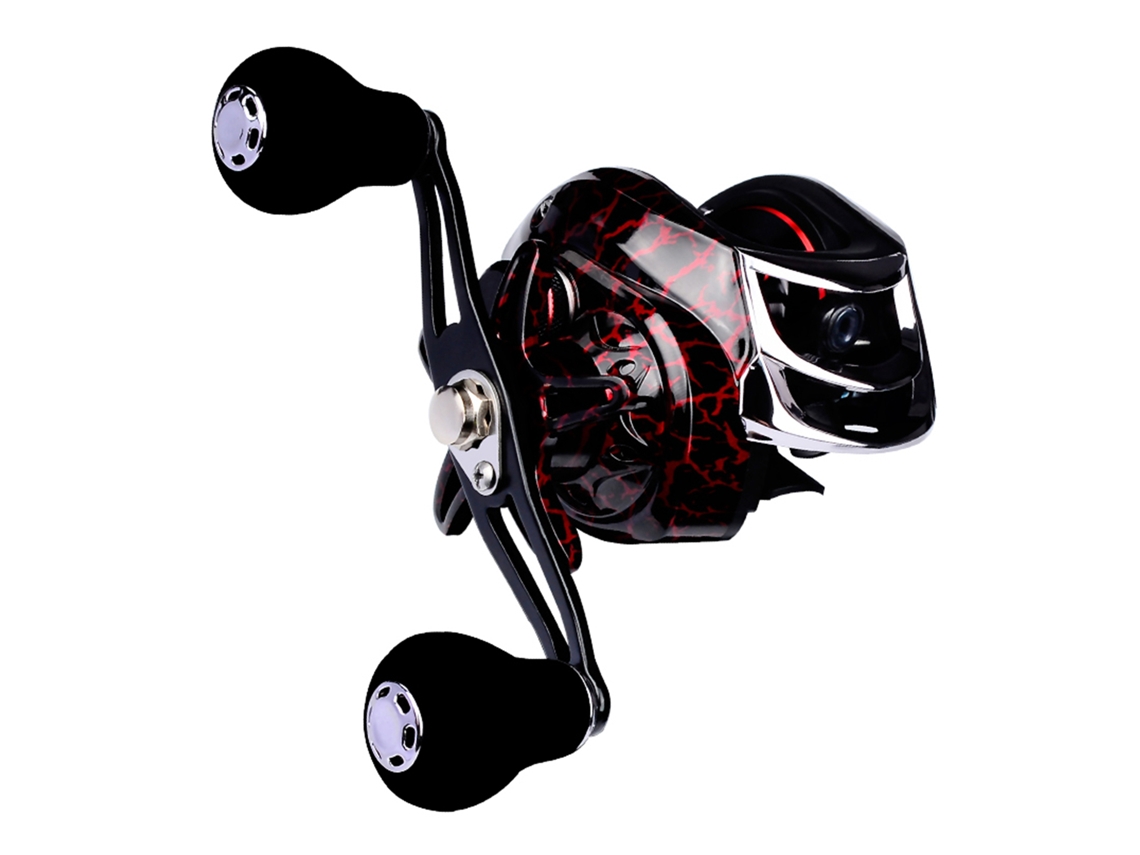 2026rebe-molinete De Pesca Baitcasting Derecho 18+1 Bb 7.2:1 Portátil Molinete De Pesca Baitcasting