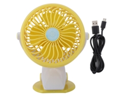 Mini ventilador portátil con batería de carga inalámbrica de 2600 ml