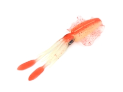 Señuelo Luminoso De Silicona Uv Con Ojos 3d Para La Pesca De Calamares Y Peces.