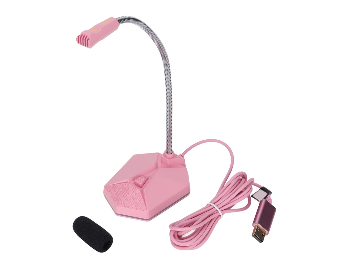 Microfone de Computador EOOCOO com condensador Omnidirecional Plug And Play Usb
