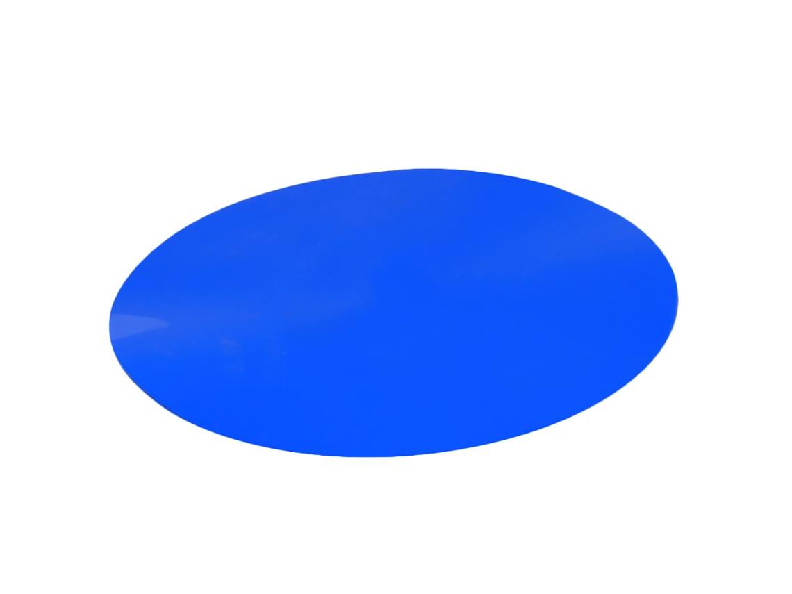 Cono De Fútbol Con Disco Marcador De Espacio Para Entrenamiento De Velocidad En Pvc Azul