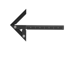 Herramienta De Medida De Carpintería Center Scribe Gauge Con Buscador De Centro Y Ángulos De 45-90 Grados De Aluminio