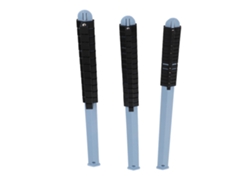 Soporte De Plástico Multiusos Para Llaves De Vaso Con Abrazaderas Para Armario De Herramientas, 3 Piezas, 1/2", 3/8", 1/4".
