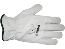 GUANTE IND.PIEL BLANCA 1A T/9 Par