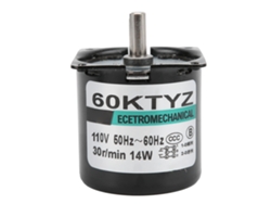 Motorreductor de microreductor con reducción de velocidad, 30 rpm, 14 W, CA 110 V, accesorios para generadores DIY