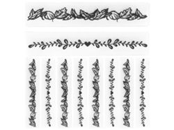 10 Carpetas De Plástico Para Estampar, Plantillas Para Manualidades De Scrapbooking Y Manualidades Con Papel.