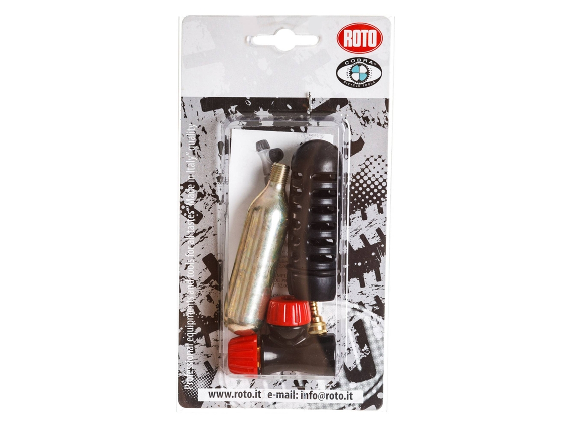 Kit de regulador y protector de bombona de co2 ROTO