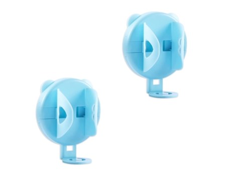 2 soportes de gravedad para cepillo de dientes eléctrico soporte (azul)