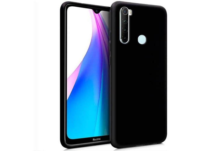 Carcasa Xiaomi Redmi Note 8T WEPHONE ACCESORIOS Silicona Negro