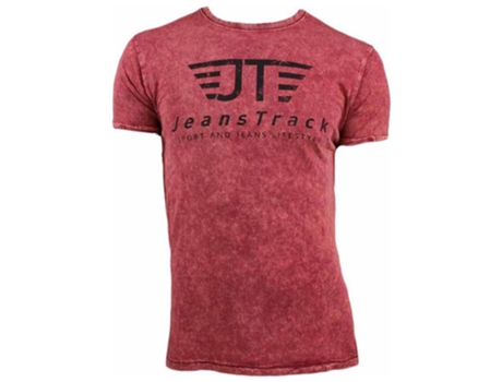 Camiseta de Hombre para Deportes de Nieve JEANSTRACK Montaña Rojo (S)