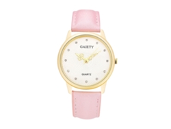 Reloj De Pulsera Analógico De Cuarzo Redondo Plateado Con Diamantes De Imitación.