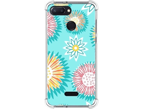 Carcasa Xiaomi Redmi 6 TUMUNDOSMARTPHONE Dibujos Antigolpes Flores 05 Multicolor