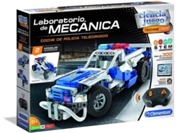 Coche de Policia Teledirigido STEM CLEMENTONI Laboratorio De Mecanica
