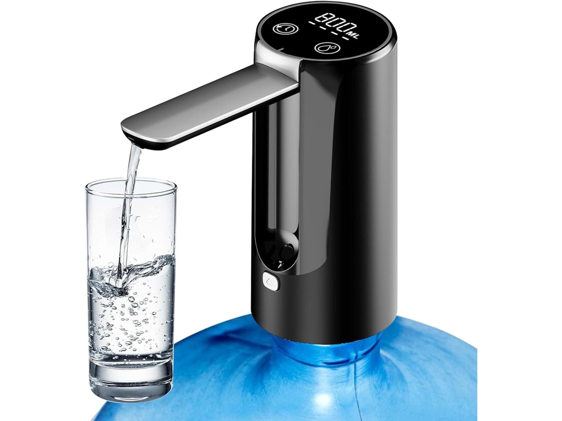 Bomba dosificadora de agua automática, dosificadora de tres etapas, dispensador portátil y plegable Mdug