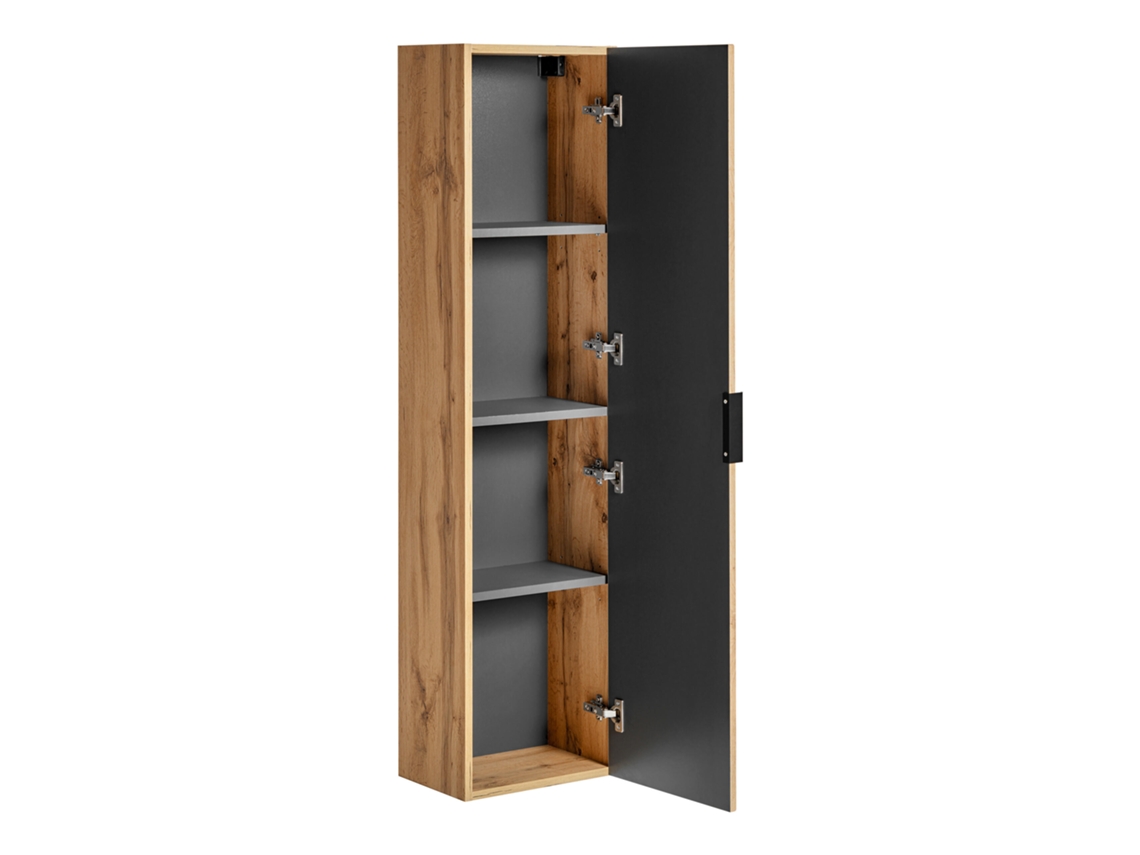 Armario Alto FURNLUX Classic Adel (Beige, Madera Contrachapada - 35X25X140 Cm)