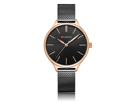 Reloj Impermeable De Mujer Calendario De Cuarzo Impermeable Cinturón De Malla Reloj De Pulsera para Mujer Relojes De Moda para Mujer-Color 1 LUUCOZK