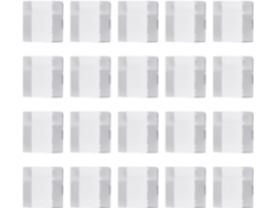 100 Mini Clips Autoadhesivos Para Cables