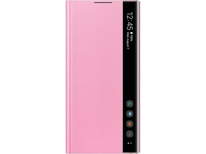 Funda SAMSUNG Galaxy Note 10 Clear View Rosa