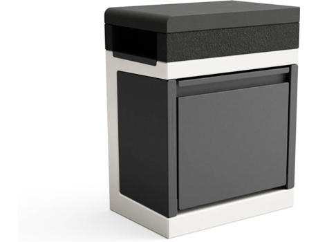 Modulo con Cubo de Basura para Barbacoa TUOZI Kitaway (Blanco, Negro - 42x63x81cm)