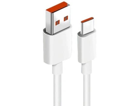 Cable de Carga Turbo Fast Charge PHONECARE Xiaomi Pad 5 (USB - C - 1M - Blanco)