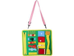 Juguetes Educativos De Aprendizaje Temprano Para Bebés Con Cremallera Y Hebilla (estilo Trenzado