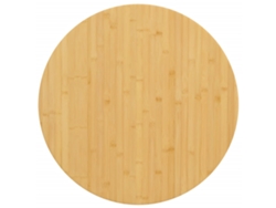 Tablero de mesa de bambú Ø60x1,5 cm