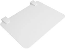 Separador De Escritorio De Plástico Blanco, Fácil De Instalar, Con Pantalla De Privacidad.