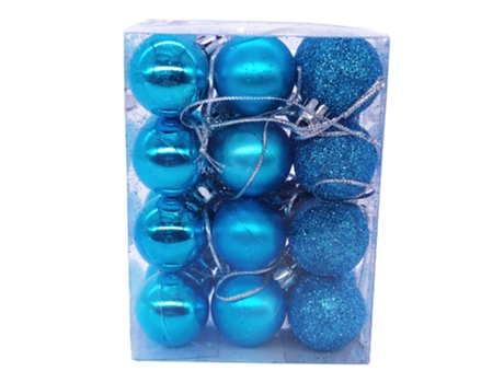 Adornos de bolas de Navidad para el árbol de Navidad - Adornos para árboles de Navidad Bola colgante, azul