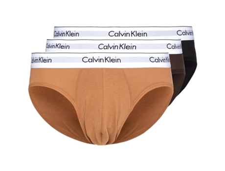 Bóxer de Hombre CALVIN KLEIN Hip Brief Multicolor (S)