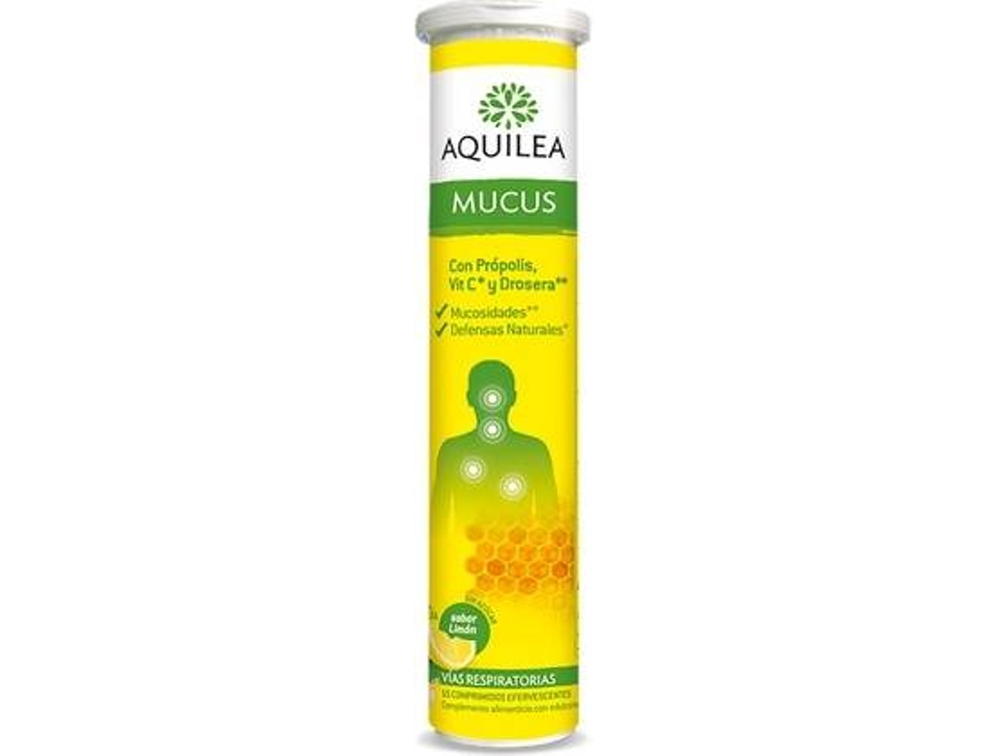 Complemento Alimentar AQUILEA Mucus (15 comprimidos)