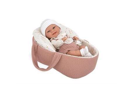 Bebé de Jugar ARIAS Elegance Babyto Chupete 33 cm Rosa (Edad Mínima Recomendada: 3 años)