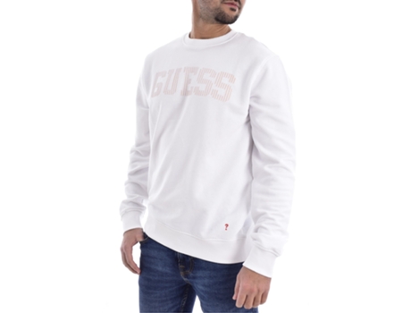 Chaqueta GUESS JEANS Algodón Hombre (XL - Blanco)