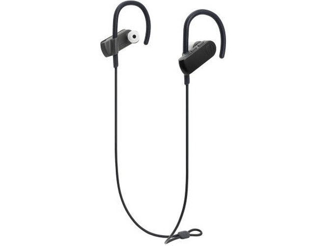 Auriculares Bluetooth AUDIO-TECHNICA ATH-SPORT50BT (In Ear - Micrófono - Negro)