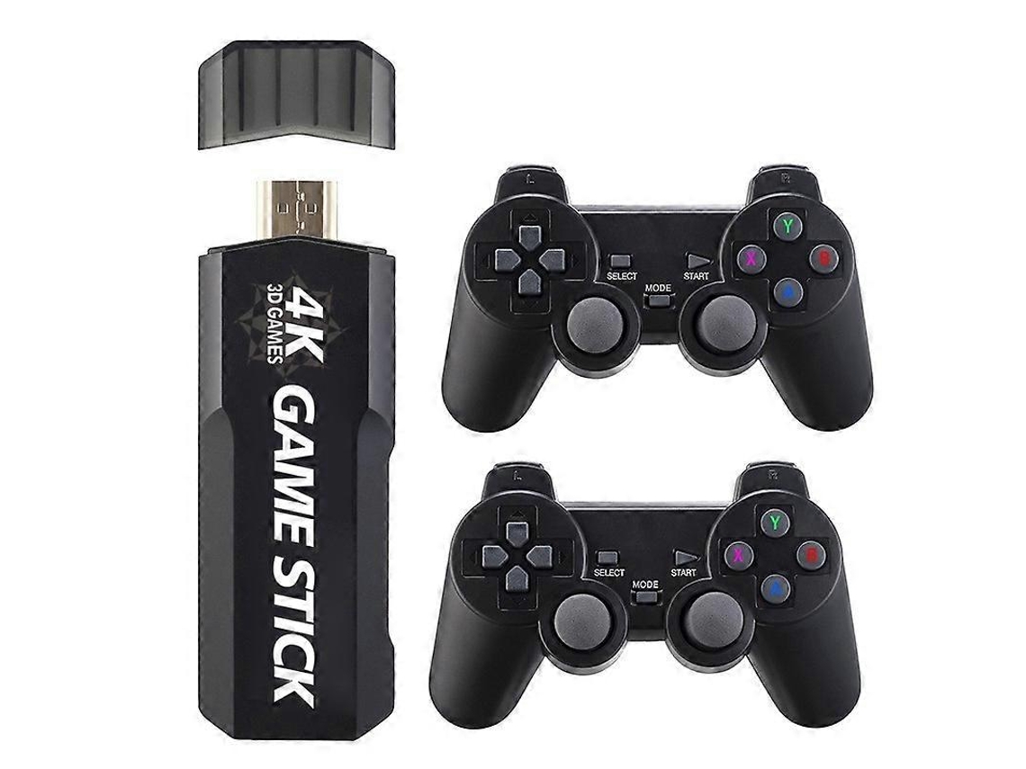 Gd10 Videojuegos Controlador Inalámbrico Doble Game Stick 4k Consola De Videojuegos Retro 64g Mini Control