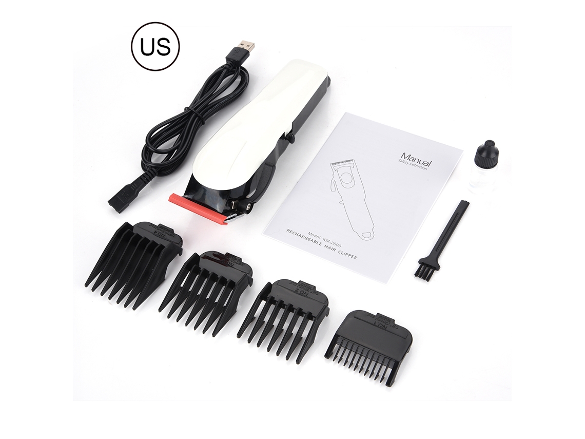 Cortadora De Pelo Eléctrica Recargable, Trimmer Profesional, Herramientas De Peluquería