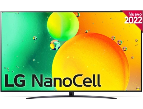 TV LG 75NANO766QA (Nano Cell - 75'' - 189 cm - 4K Ultra HD - Smart TV)