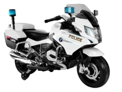 Motocicleta eléctrica BMW blanca de policía para turismo B.active