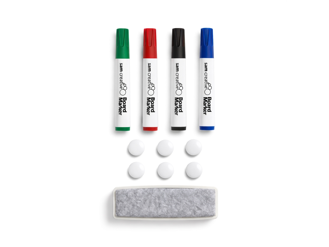 Kit básico para pizarra de cristal