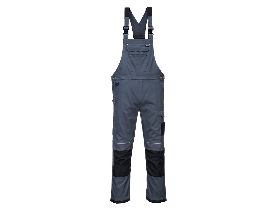 Mono de trabajo PW3 – Máxima funcionalidad y durabilidad, gris y negro / XL