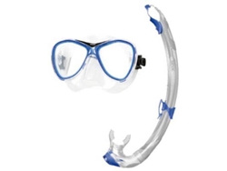 Conjunto De Máscara E Tubos Frontales de Buceo SEACSUB Bis Capri Medium Siltra
