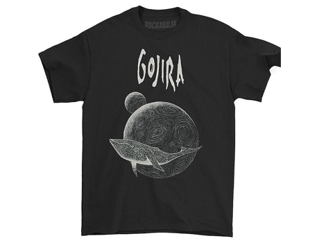 Camiseta ROCKINSTONE Ballena Gojira (XL)