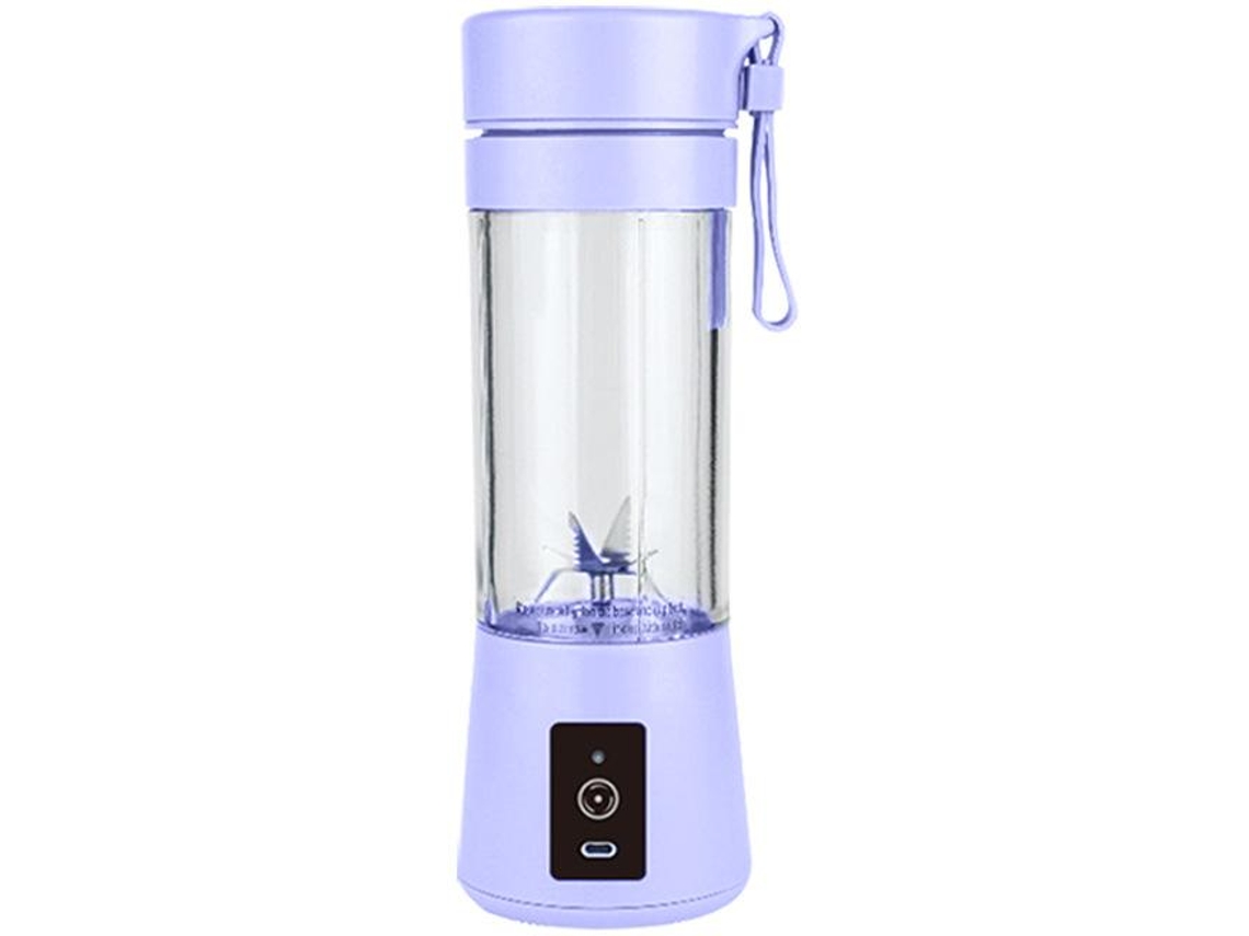 Licuadora Portátil, Mini Licuadora Personal Para Batidos Y Batidos, Exprimidor De Frutas Recargable Por Usb CHRUI Púrpura claro
