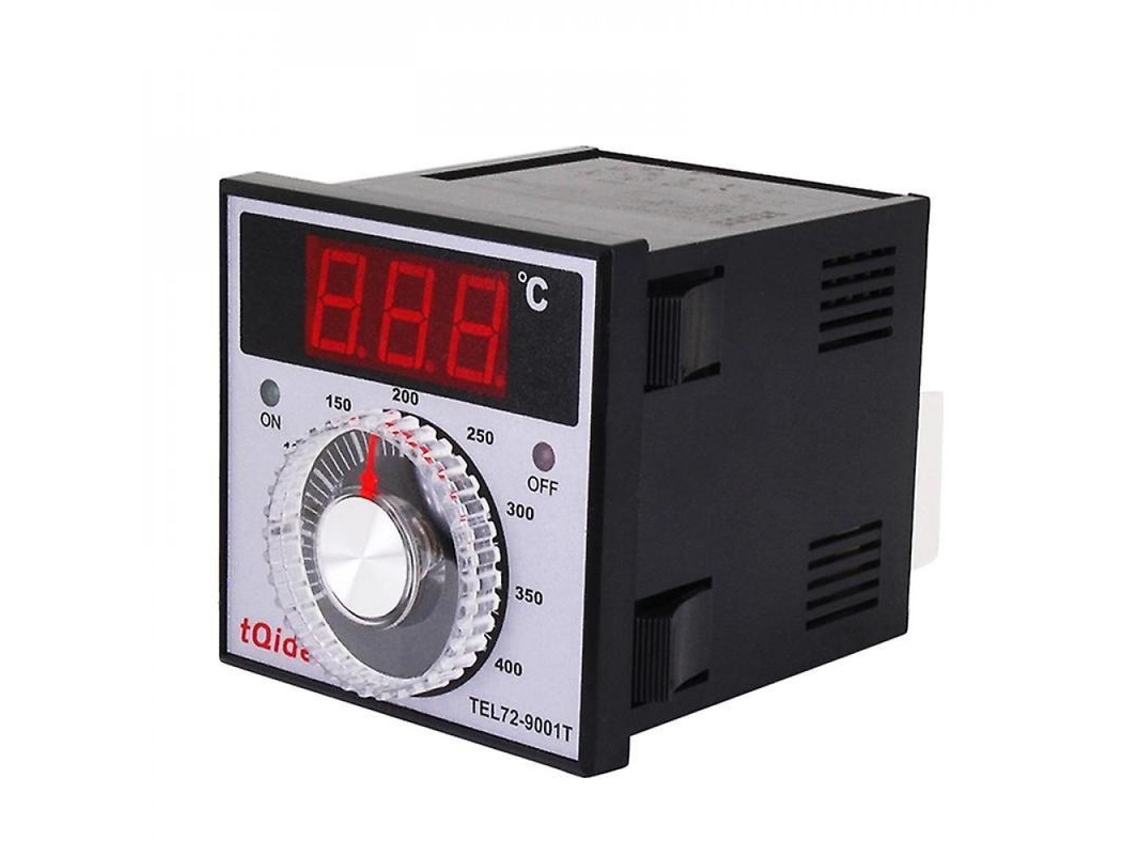 Controlador De Temperatura Pid Display Digital Termostato 10a Ac 220-380v Sensor K Para Horno Swr