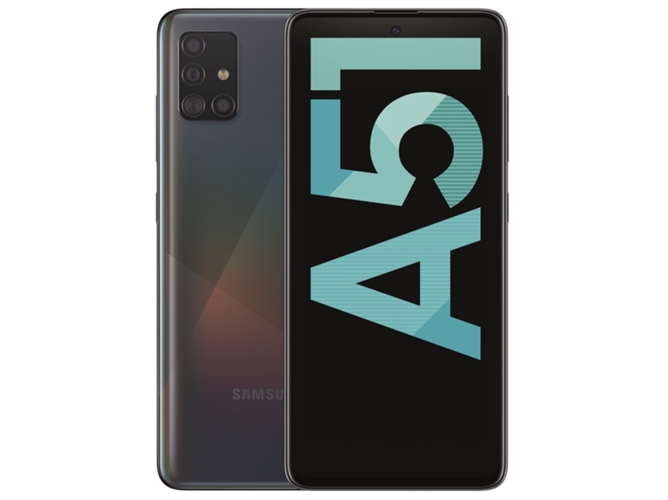 Smartphone SAMSUNG Galaxy A51 (6.5'' - 4 GB - 128 GB - Negro)
