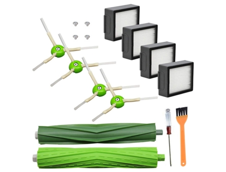 Cepillo Lateral de filtro Hepa para aspiradora Irobot Roomba I7 I7 I6 I8 I3 Plus E5 E6 E7 3150 E & I