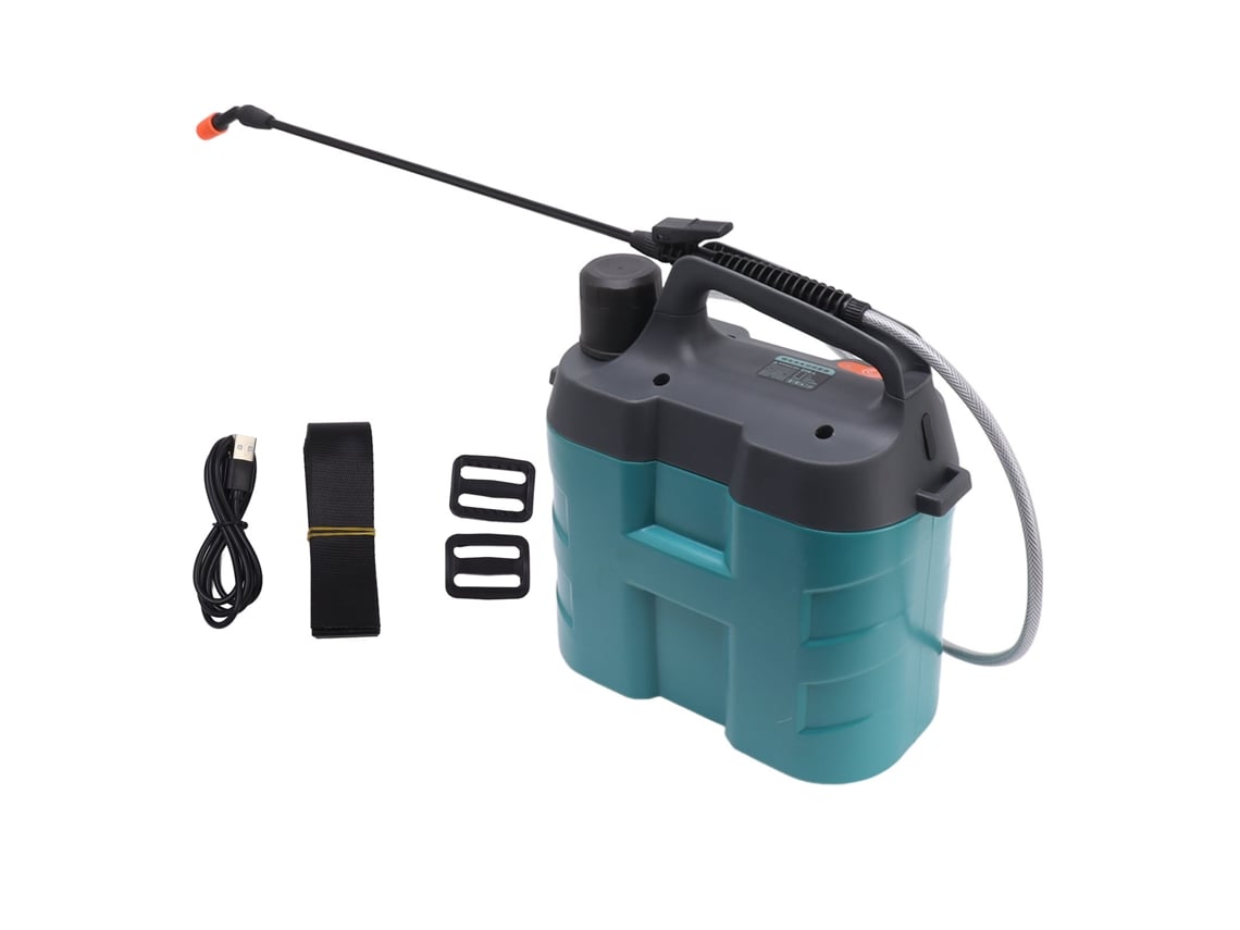 Pulverizador Eléctrico De Mochila Pequeño De 8 Litros De Alta Presión Y Antifugas Para Jardín Y Césped.