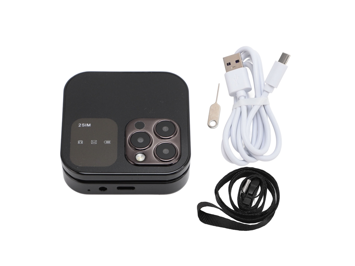Celular Flip 2g Para Idosos Com Botões Grandes Dual Sim Lanterna Led Câmera Hd Rádio Fm